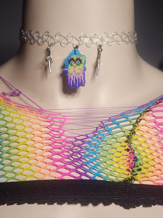 SLAYYY SPONGE - STRETCHY CHOKER image 0