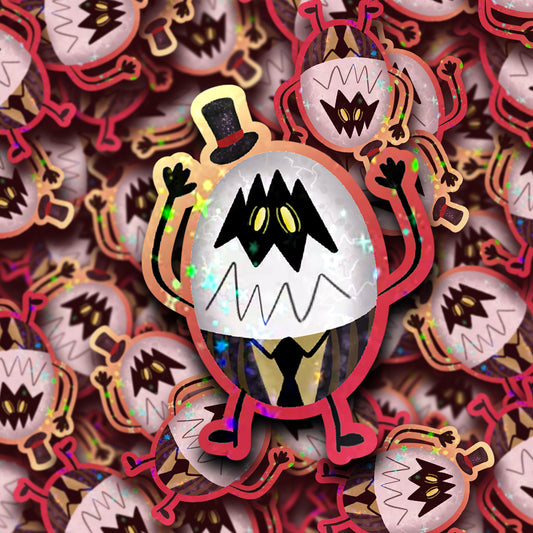 EGGBOI ANXIOUS - STICKER image 0