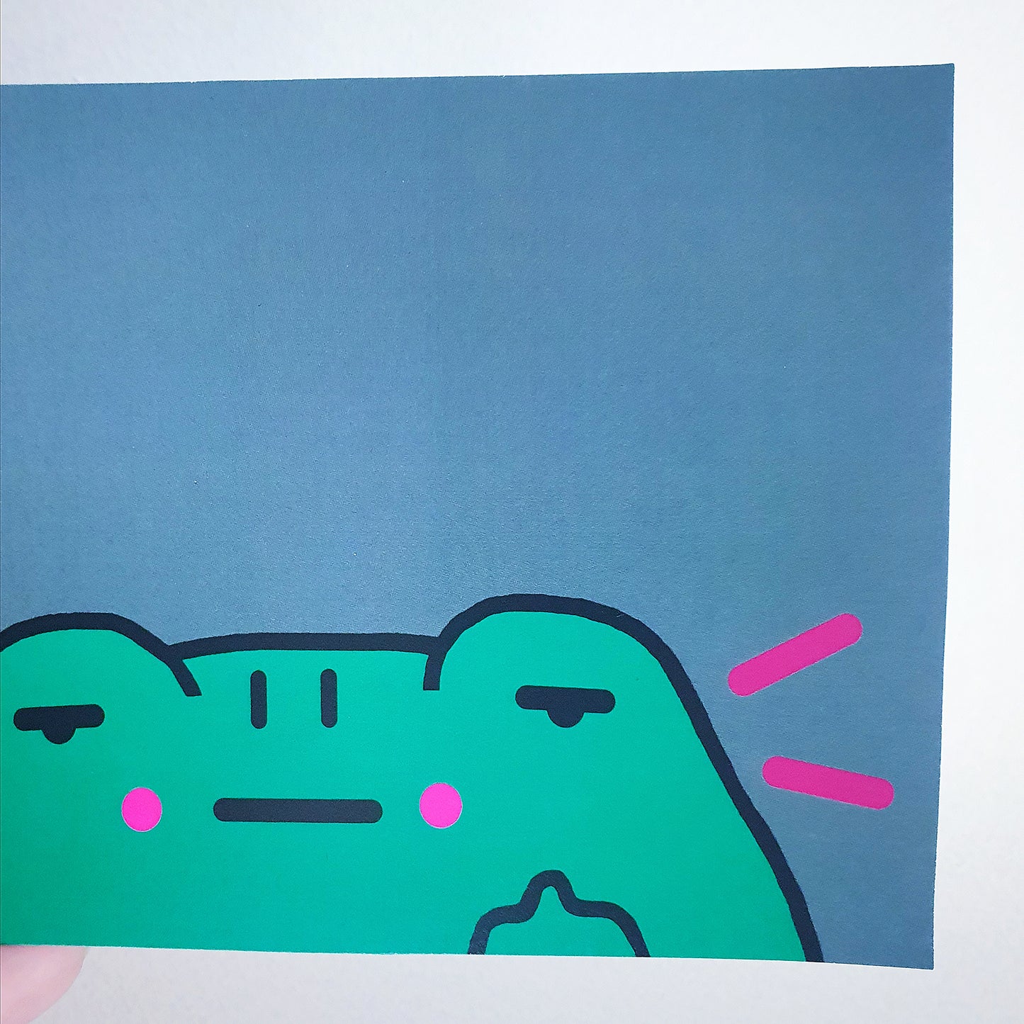Rude Frog Mini Print image 2