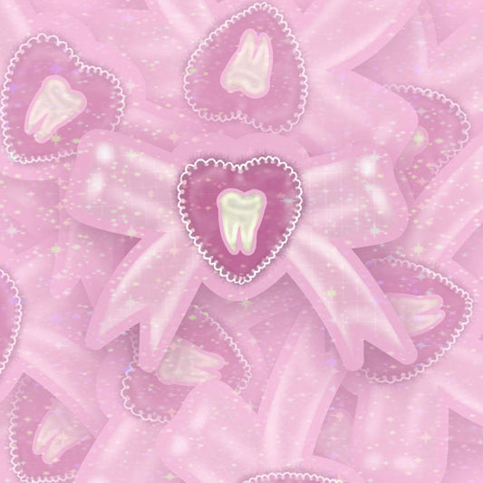 TEEF BOW - STICKER image 0
