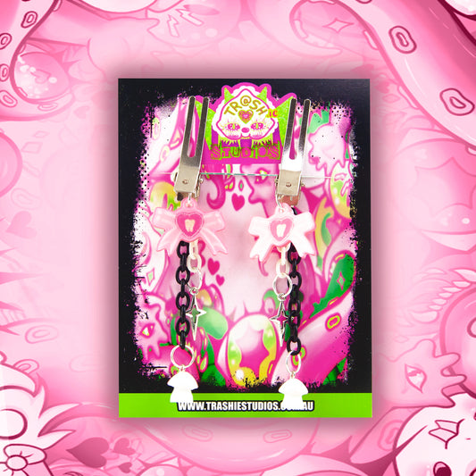 TEEF 'N' BOWZ MUSHIE - BERETTE CLIPZ image 0