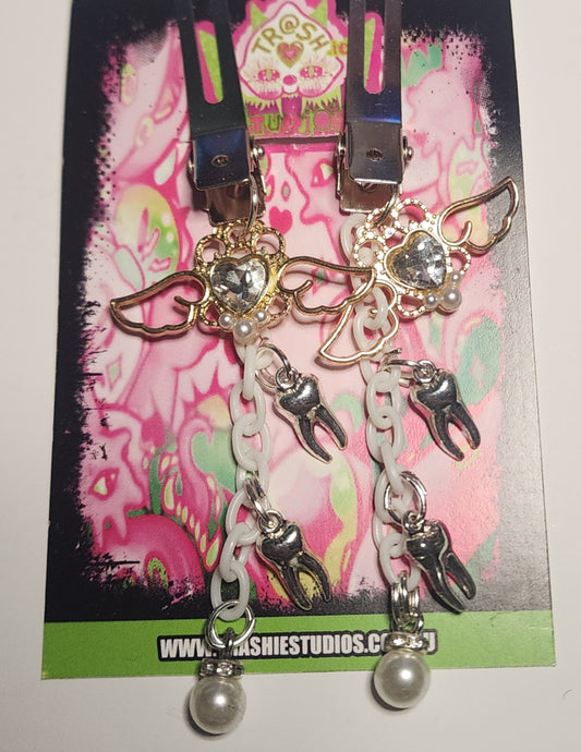 PRINCEES TEETH SILVER - CLIPZ image 0