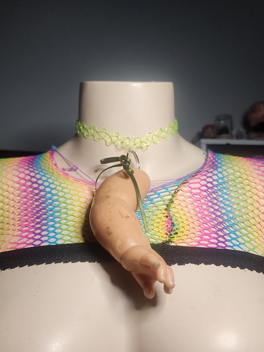 THROW HAND - STRETCHY CHOKER image 0