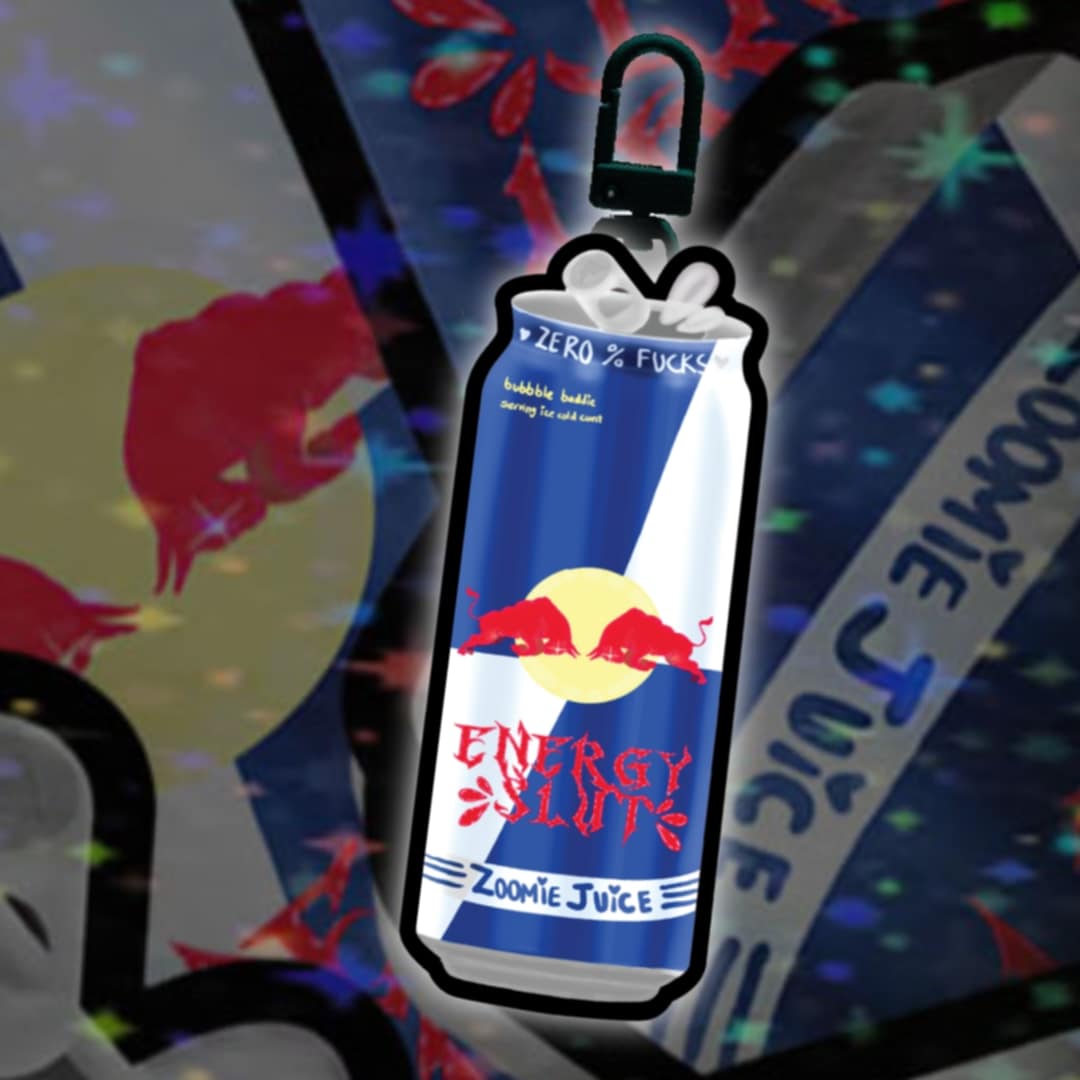ENERGY Sl#t Can BULLY - Keychain