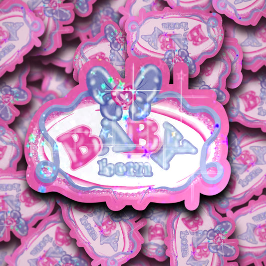 BBI BORN BOW - STICKER image 0