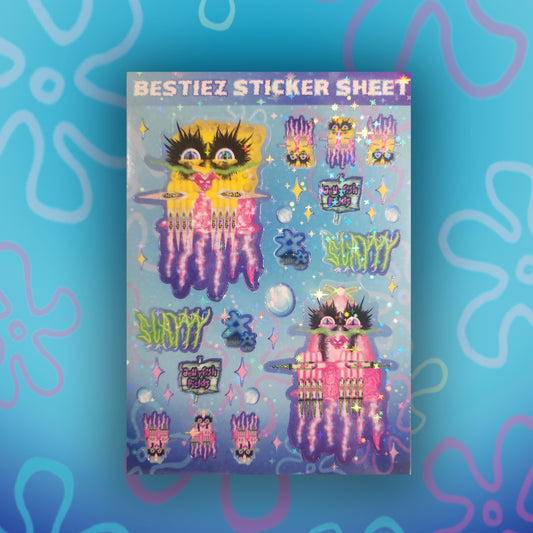 BESTIEZ - STICKERSHEET image 0