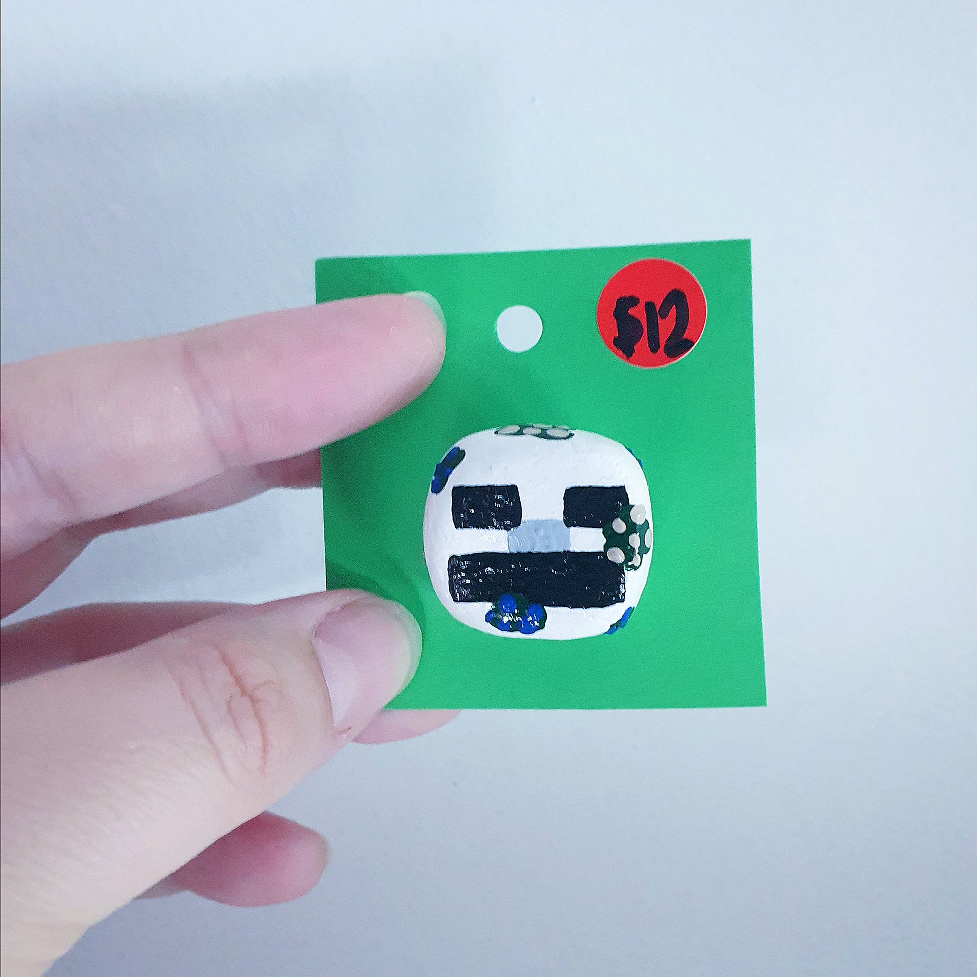 Skeleton Minecraft Clay Pin image 5