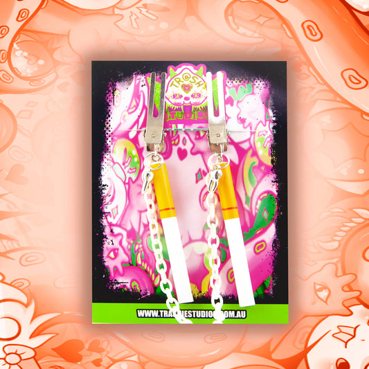LONG CIG 'N' CHAIN (LONG) - BERETTE CLIPZ image 0