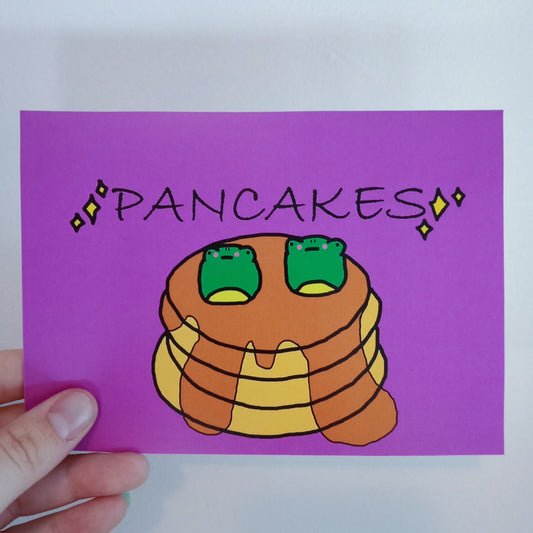 Pancake Frogs A5 Print (Discontinued) image 0