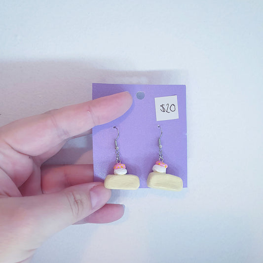 Strawberry Cake Earrings image 0