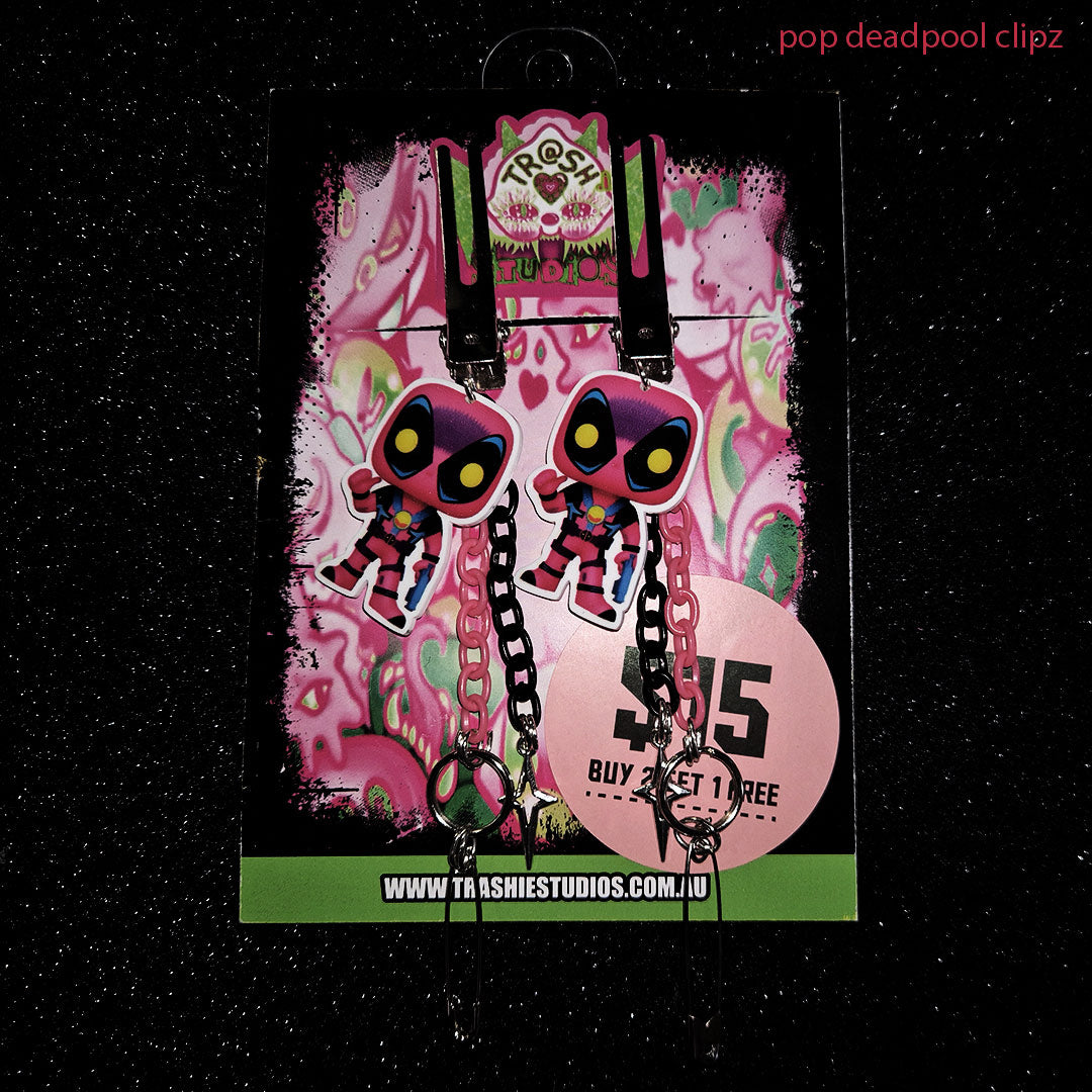 deadpoolpop - HAIR CLIPZ