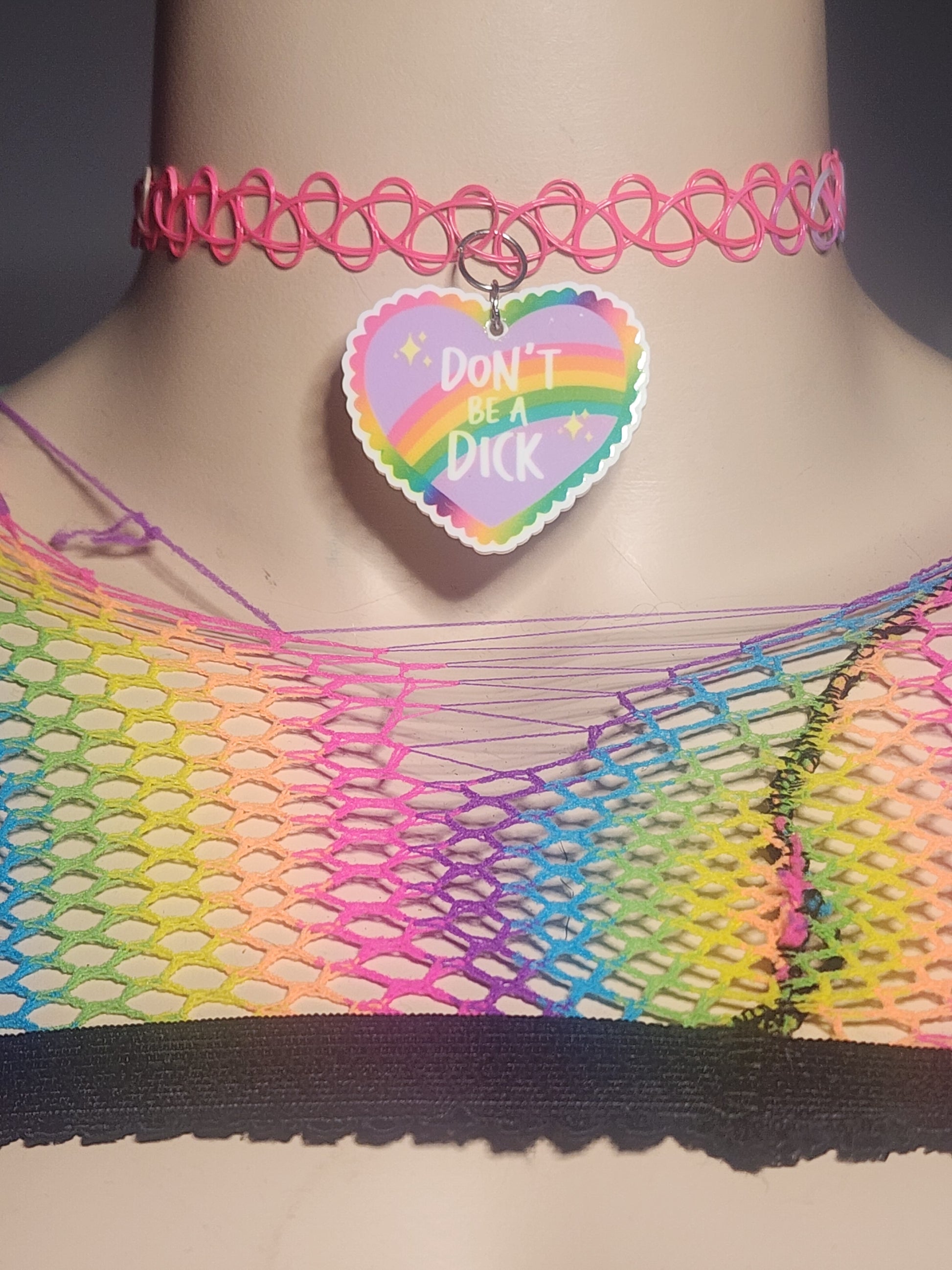 DONT BE A DICK - STRETCHY CHOKER image 0