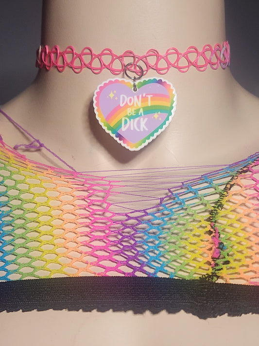 DONT BE A DICK - STRETCHY CHOKER image 0