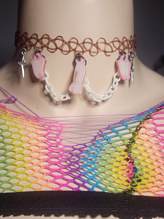 BABY ARM 'N' TEEF  - STRETCHY CHOKER image 0