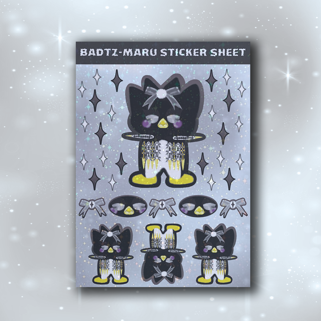 BATZ-MARU - STICKERSHEET image 0