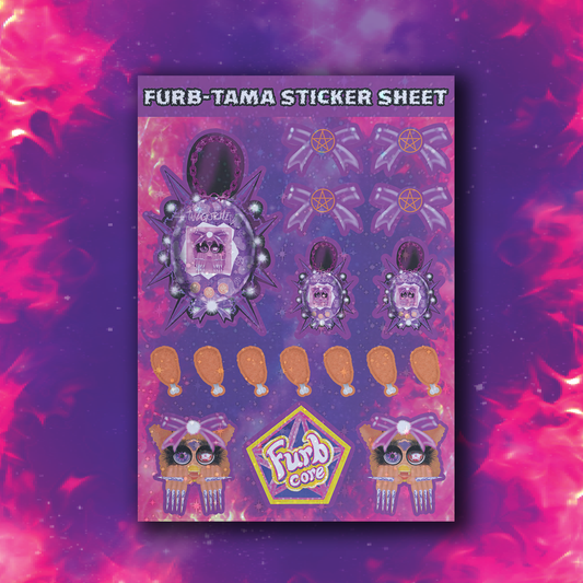 FRUBY TAMA - STICKERSHEET image 0