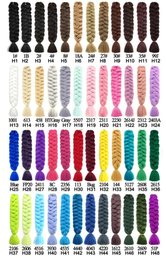 42" Plaits Satin Bow Hair-Tie - 1x string image 1