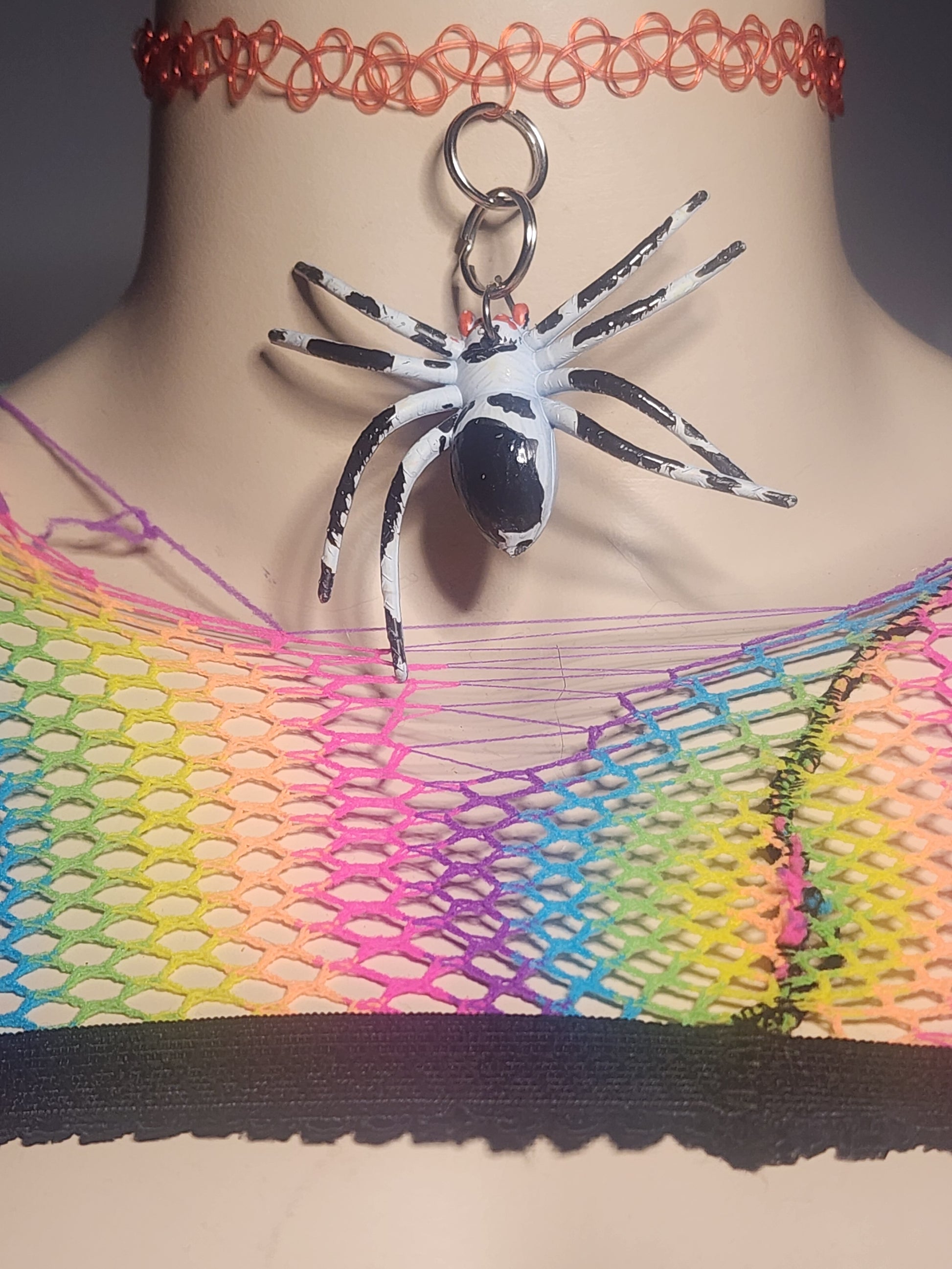 COW SPIDER - STRETCHY CHOKER image 0