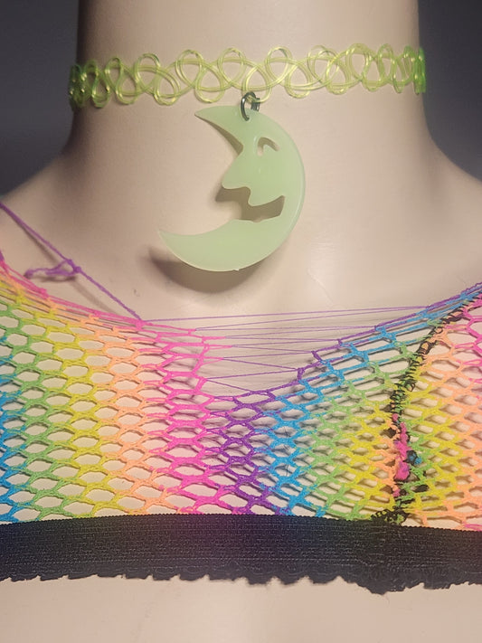 GLOW MOON - STRETCHY CHOKER image 0