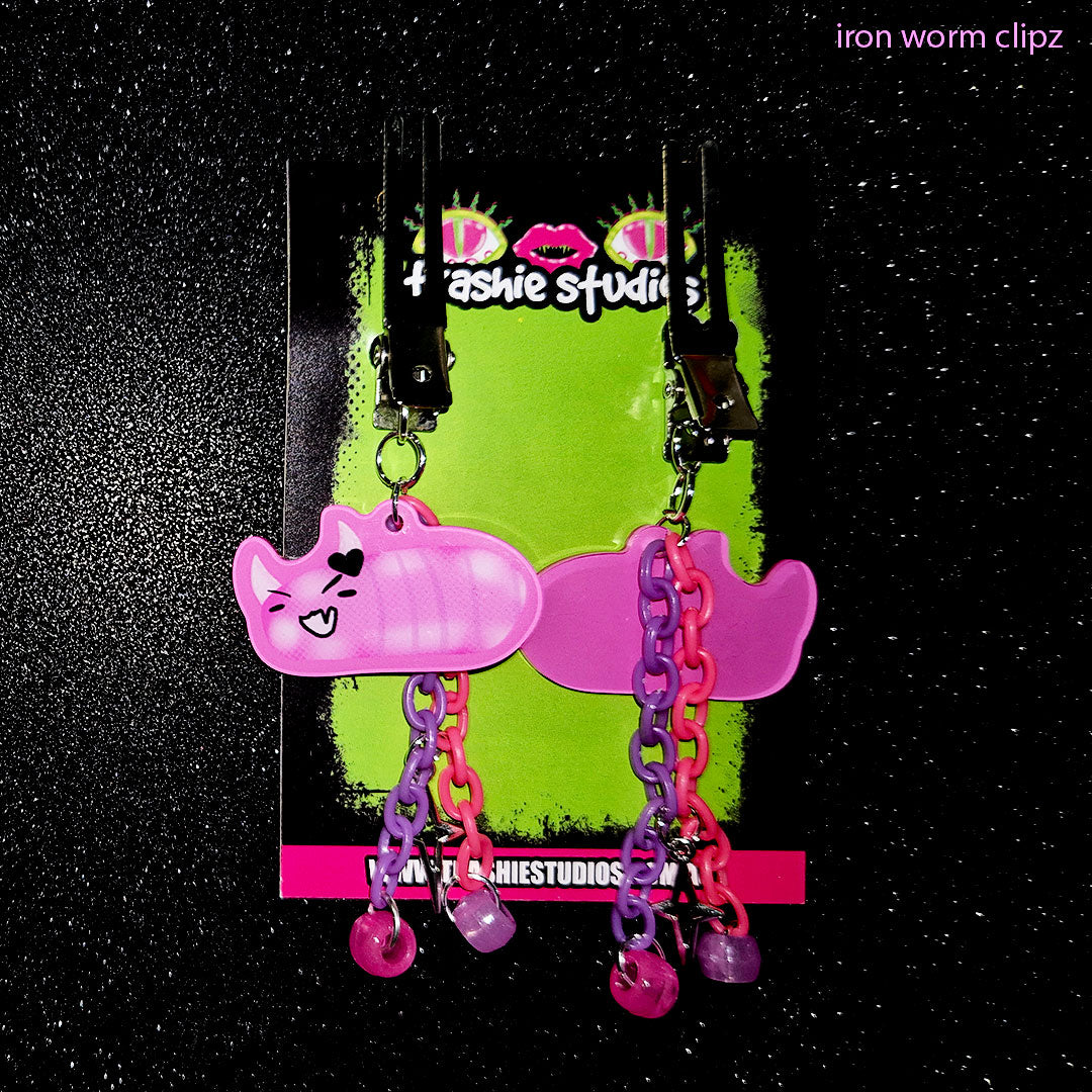 IRON WORM - HAIR CLIPZ