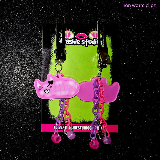 IRON WORM - HAIR CLIPZ