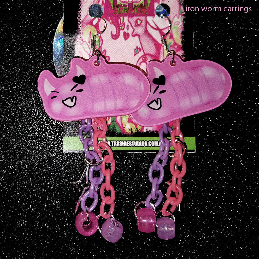 ironworm - EARRINGS