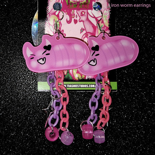 ironworm - EARRINGS