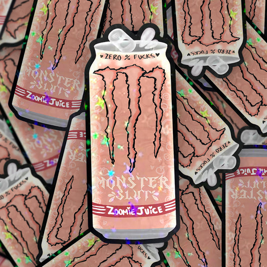 Monster-Slut Can Peachy - STICKER