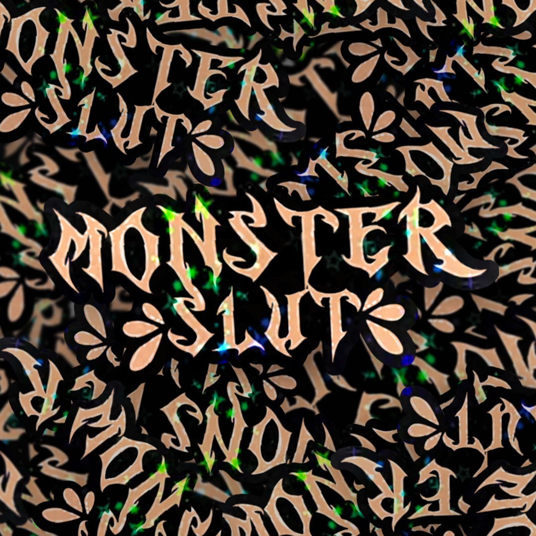 Monster-Slut Peachy - STICKER
