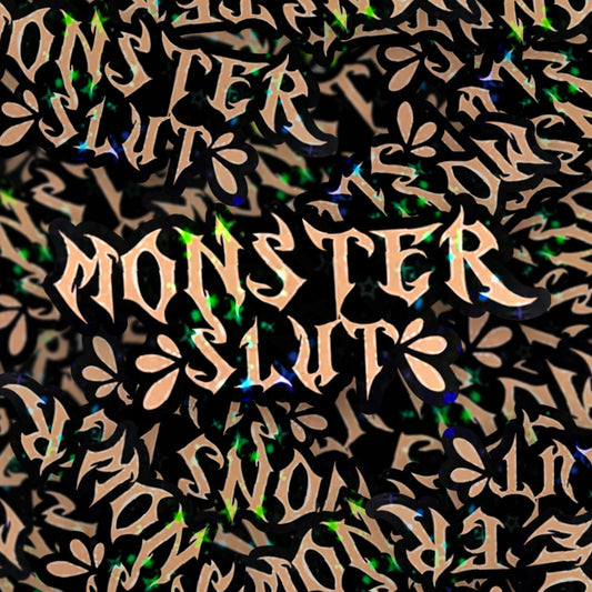 Monster-Slut Peachy - STICKER