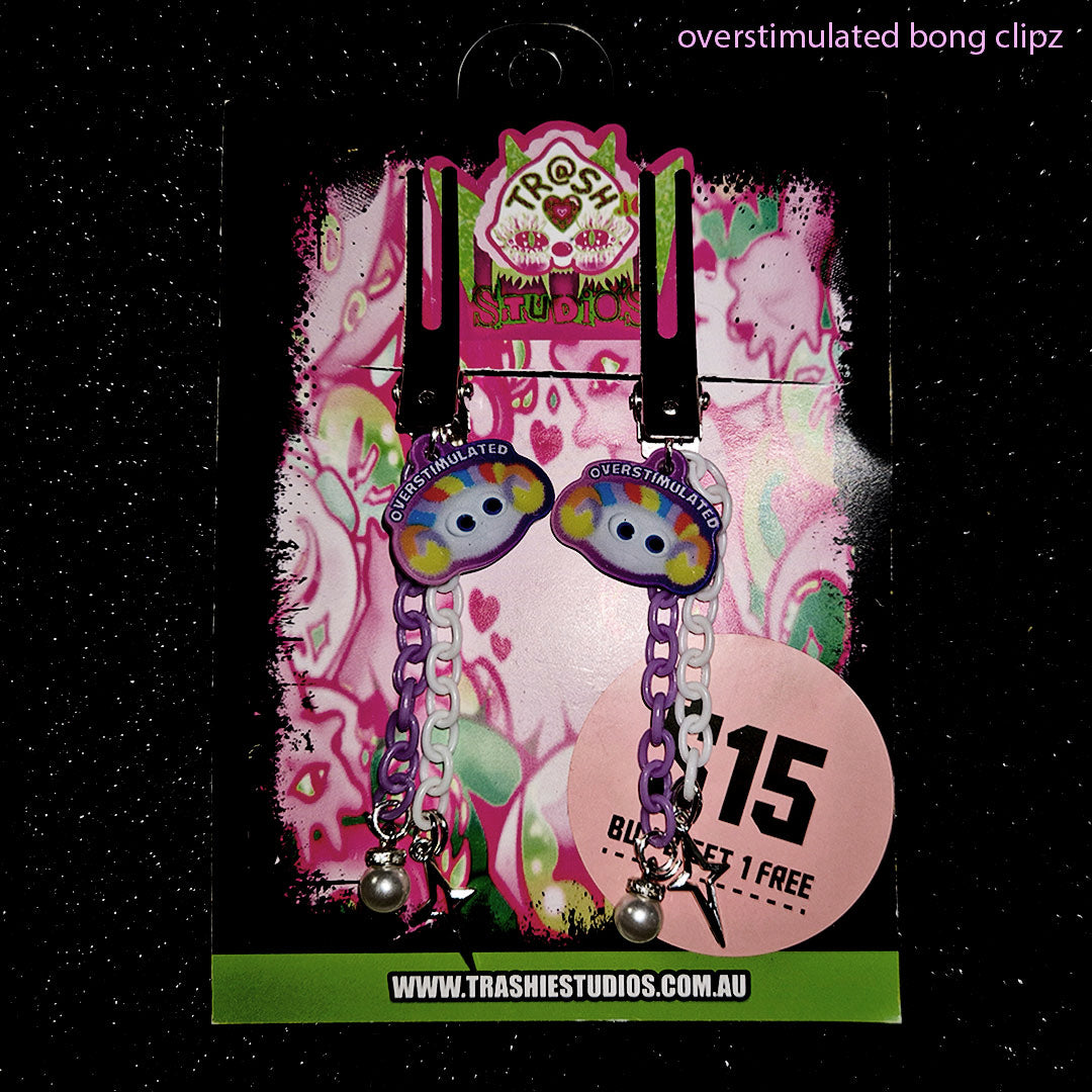 TINYPLANET OVERSTIMULATED - EARRINGS