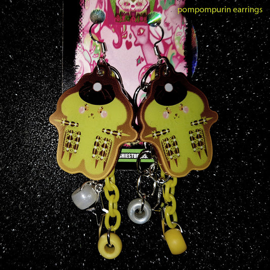 POMPOMPURIN - EARRINGS